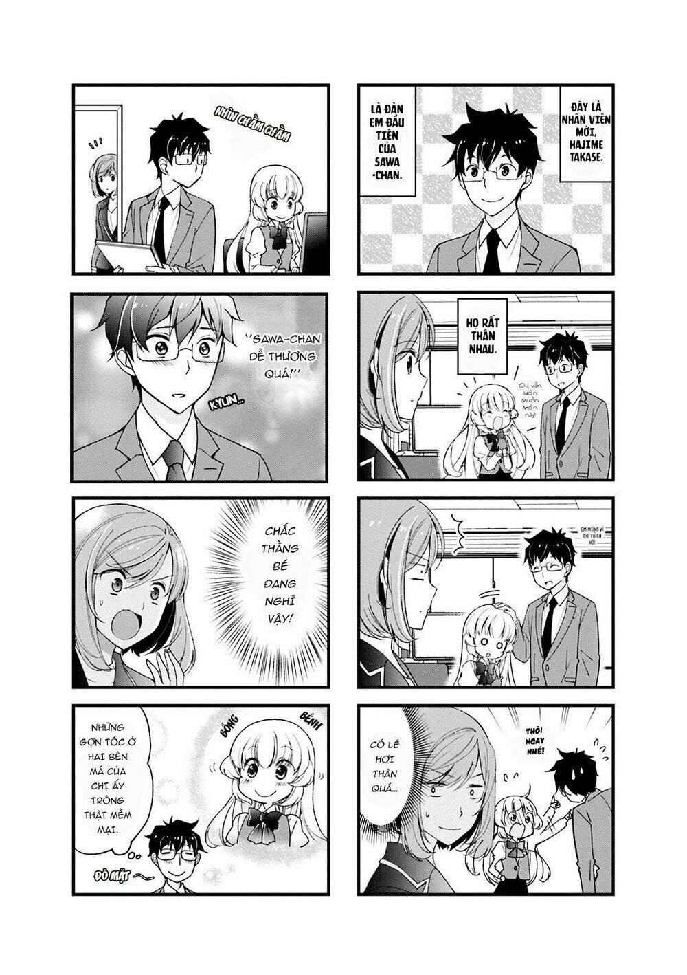 senpai nhỏ nhắn của tôi rất dễ thương chapter 11 4