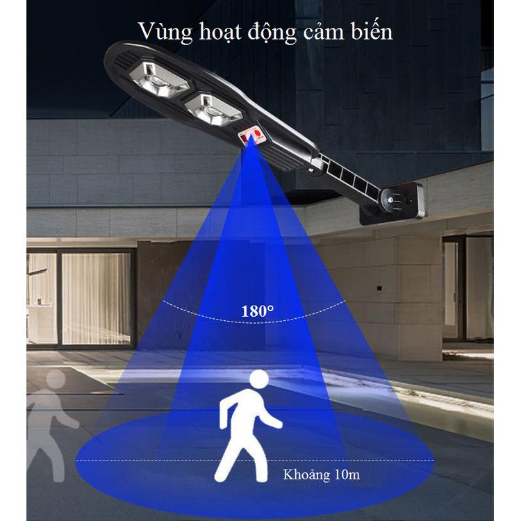Đèn led năng lượng mặt trời 24COB - Có cảm biến hồng ngoại