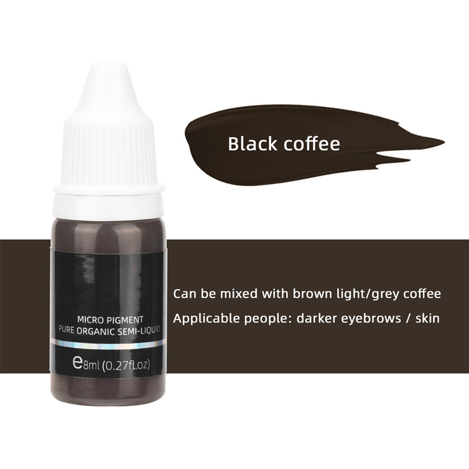 8ml  Pigment Ink Embroidery for Eyebrow Professionals