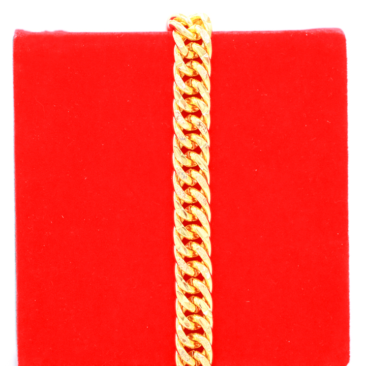 Vòng Tay, Lắc Tay Nam Nữ Xi Mạ Vàng Cao Cấp 24k - Trang Sức Hava Hong Kong - HVLT37