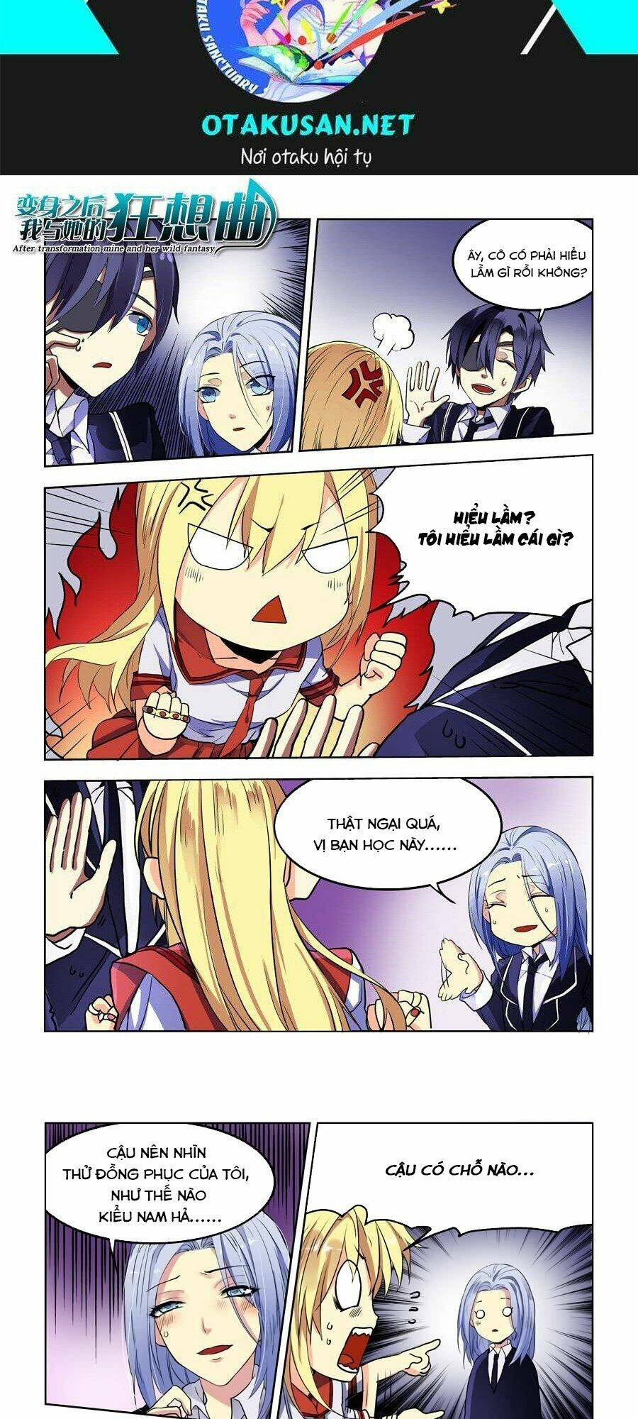 khúc cuồng tưởng của ta và nàng sau khi biến thân chapter 69 2