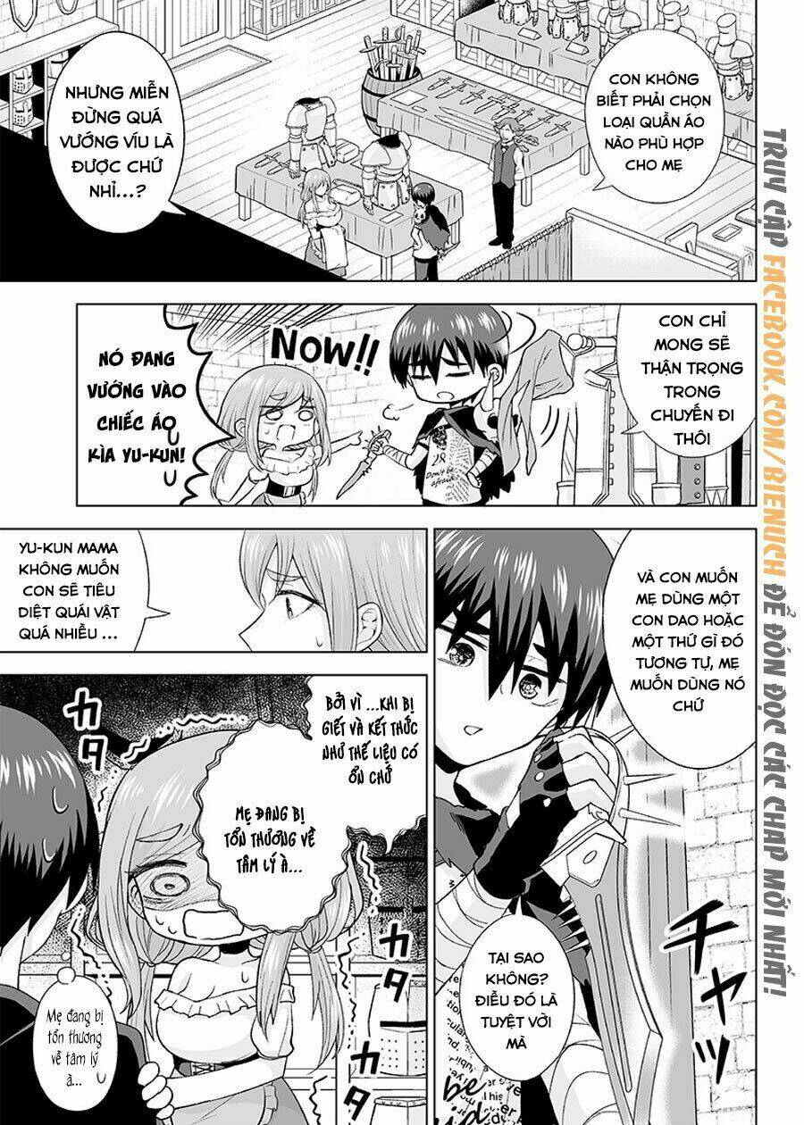 mamori mama wa o yobi janai no!? isekai musuko hankoki 〜 chapter 9 4