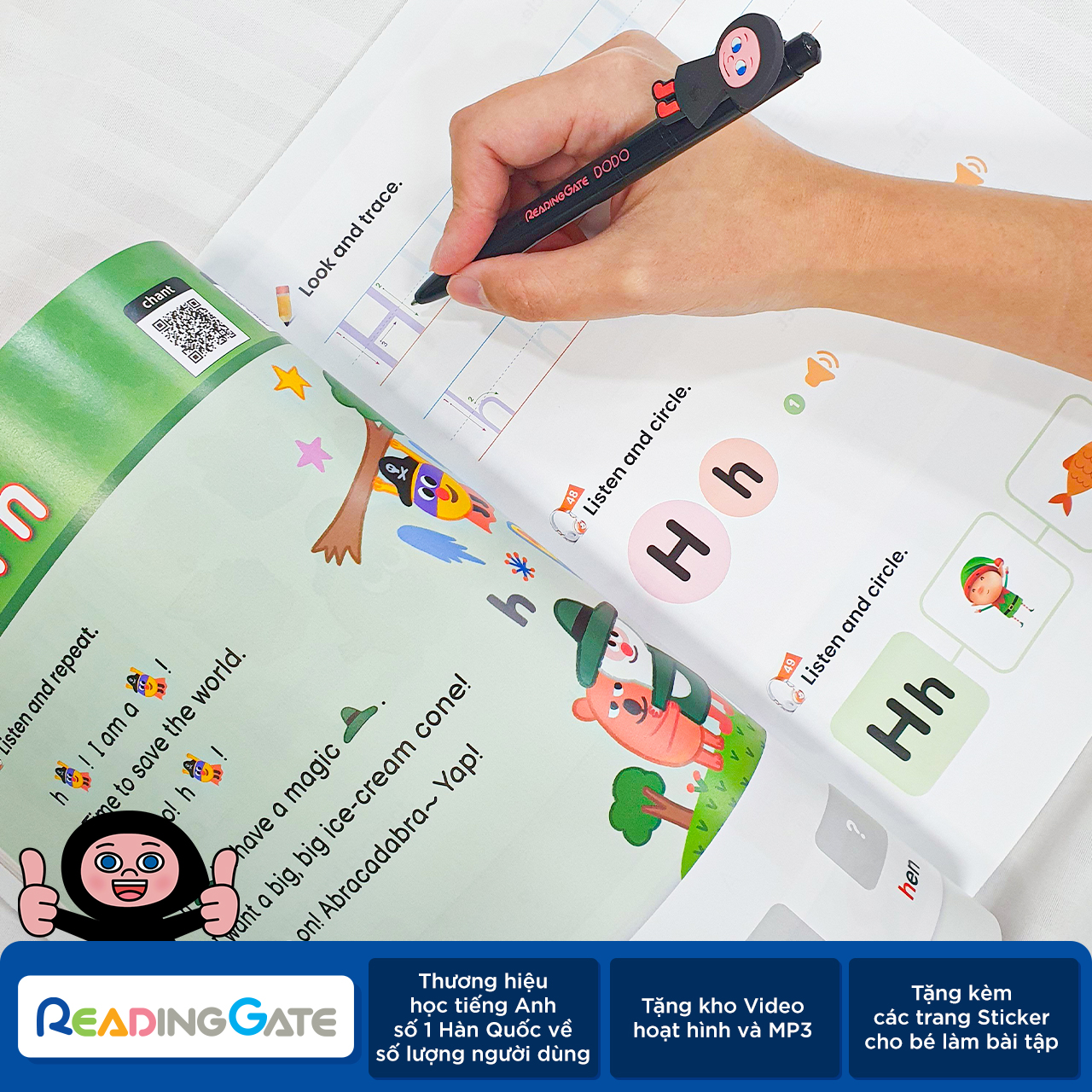 COMBO 10 Quyển Sách DODO ABC WORKBOOK FULL SET READING GATE Cho Bé Từ 5 Đến 8 Tuổi mới bắt đầu học tiếng anh