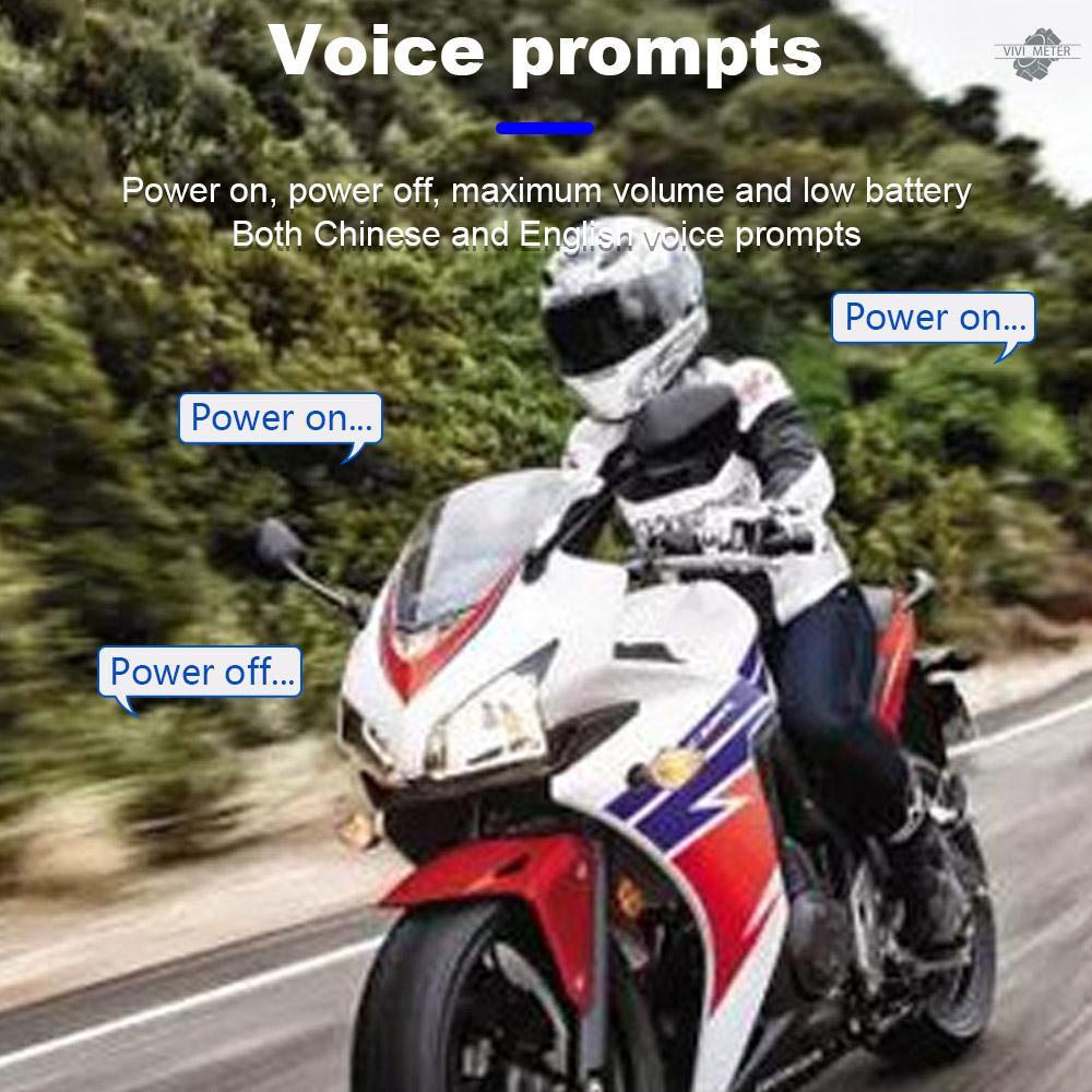 Motorcycle Helmet BT Headset BT 5.0 Wireless Motorcycle Sports Headphoones Supports Automatic Answering High Sound Quality System Helmet Earphones