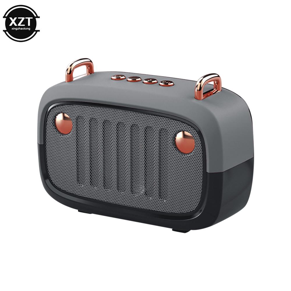 Người loa bluetooth di động mới BS32D Người loa loa liên lạc Subwofer Subwater Creative đa chức năng loa không dây Mini FM Radio Màu sắc: Đen