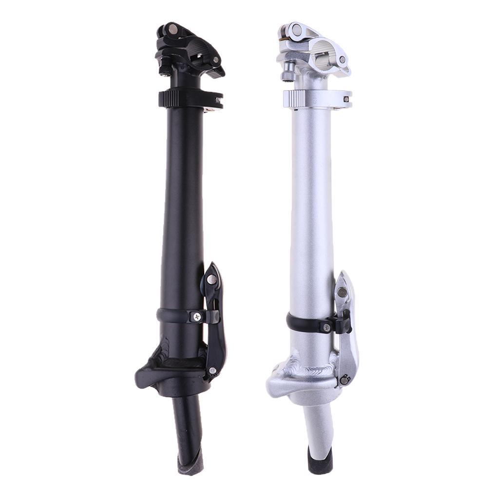 Folding Bike Handlebar Stem Bike Quill Stem Riser Black