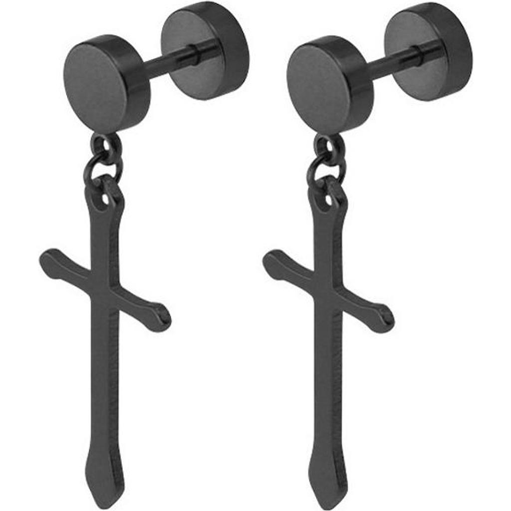 Bông tai nam hình thánh giá cá tính