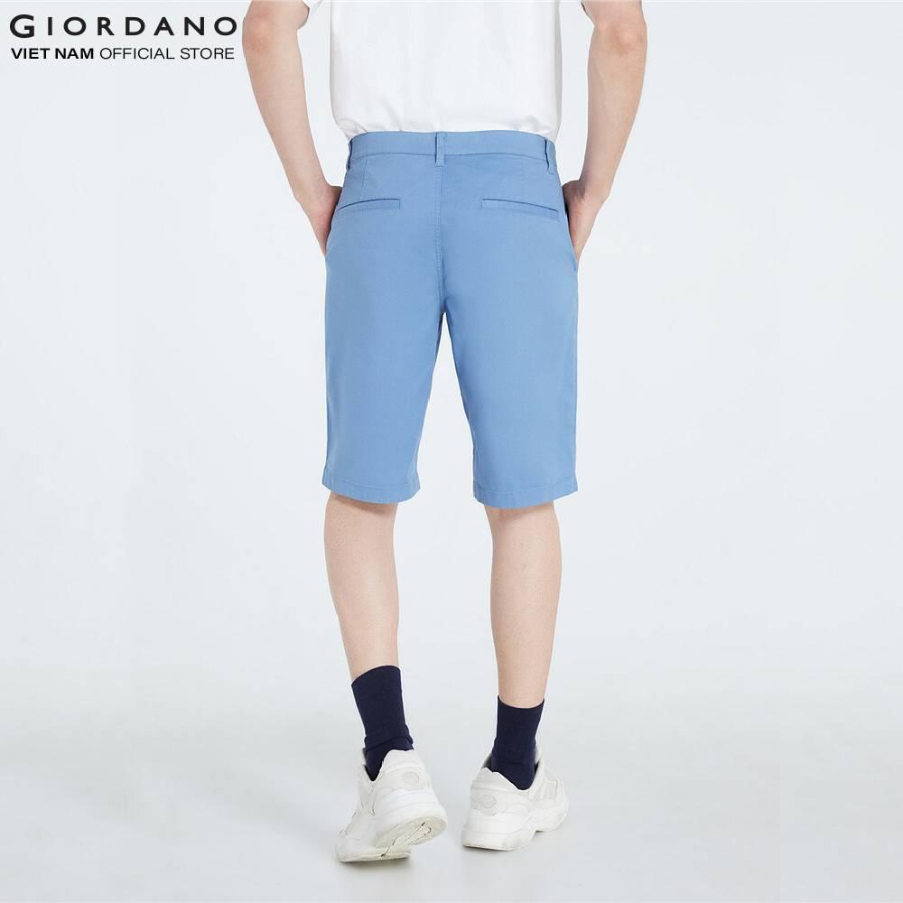 Quần Lửng Nam Giordano Khaki Shorts 01101202