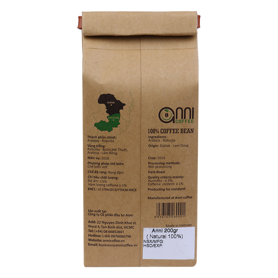 Cà Phê Bột Anni Ground