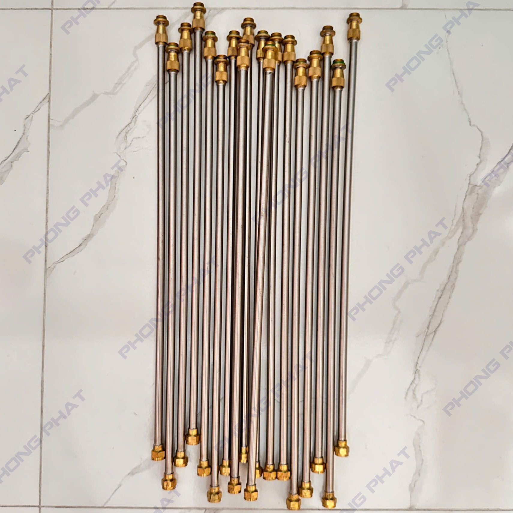 Cần Rút Inox Bình Xịt Điện Ren Đồng 13mm (14mm) 50cm Rút Dài 100cm