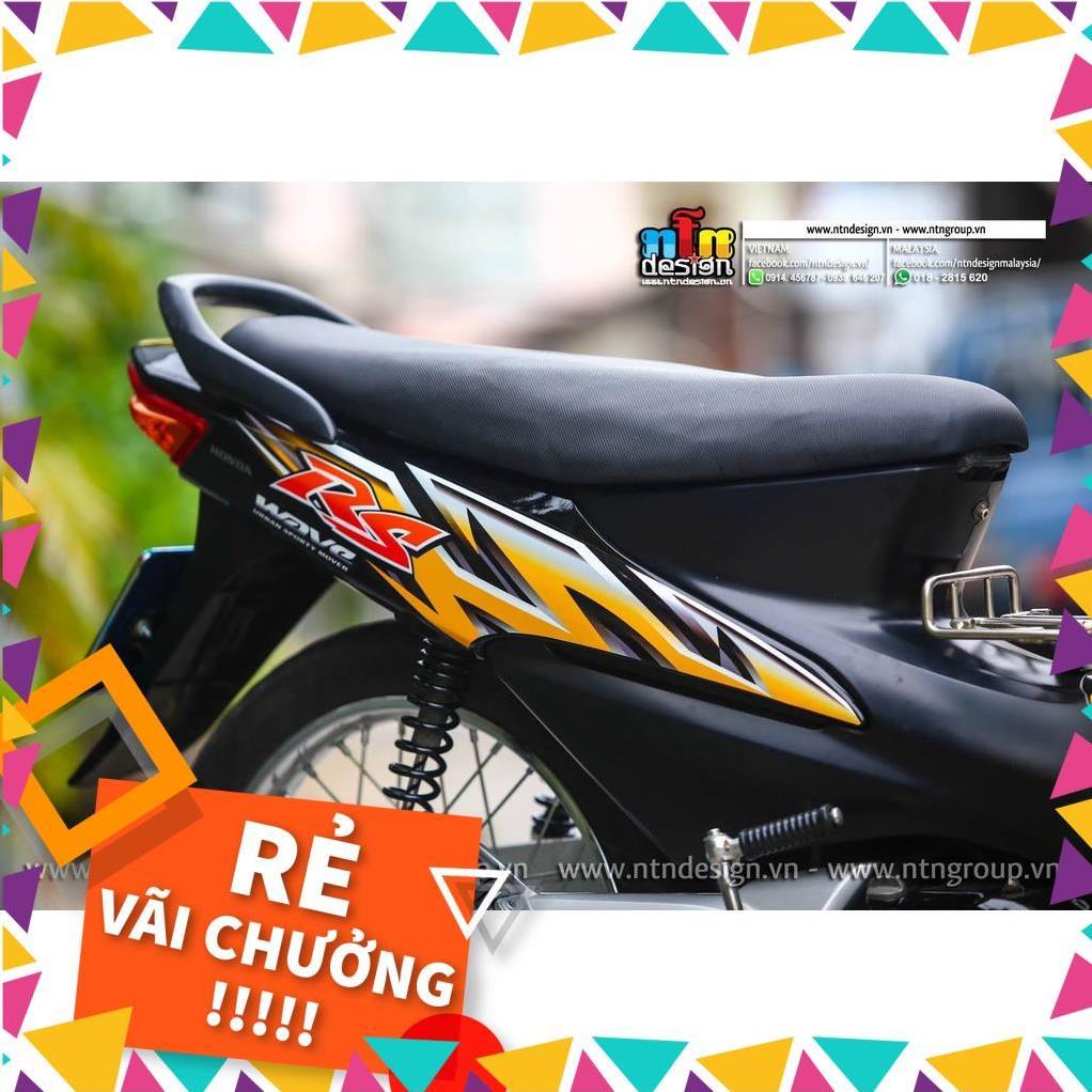 Tem Rời Wave A 100 Mẫu RS Vàng Đen