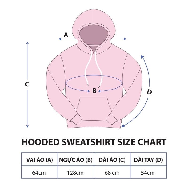 UPZ Áo Khoác Hoodie In Unicorn Play Zone Chữ Hai Màu