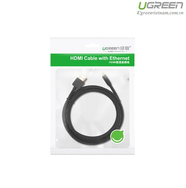 Cáp chuyển Micro HDMI sang HDMI Ugreen 30102-Hàng chính hãng.