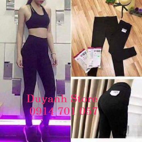 (Xả kho) Quần legging warn nữ chất cotton sịn đanh lì siêu co dãn tôn giãn