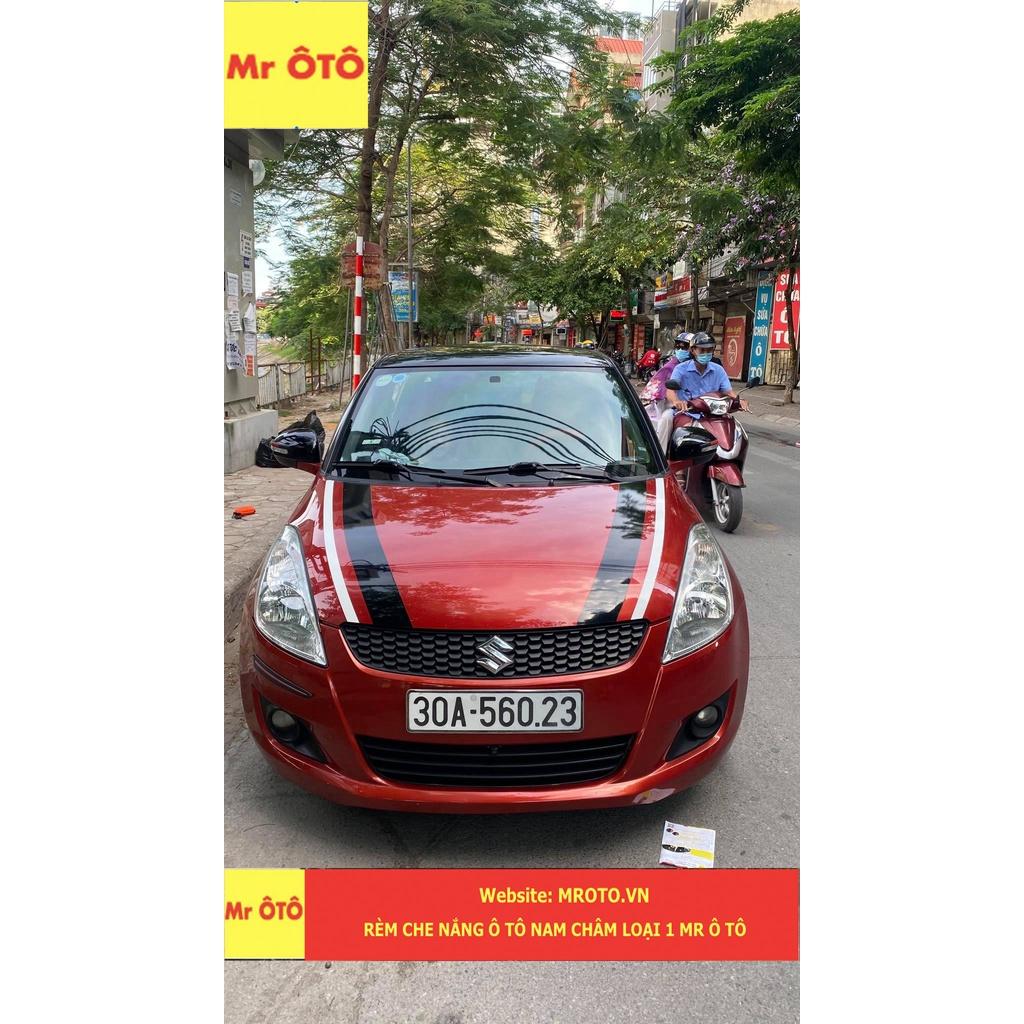 Rèm Che Nắng Xe Suzuki Swift 2014-2017 Hàng Loại 1. Cam Kết Vải Dày Dặn, Chuẩn Khít Theo Xe