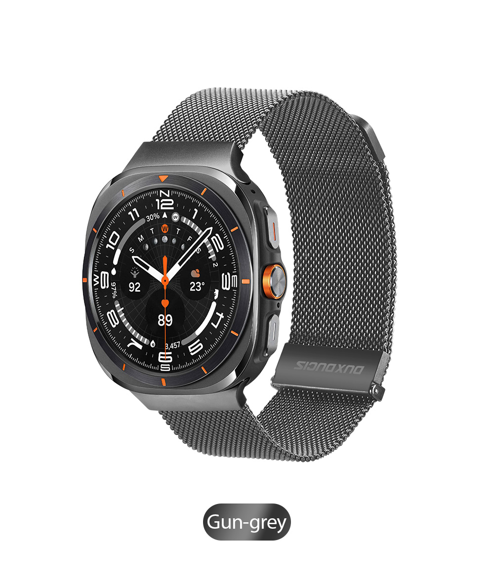 Dây Đeo Thép Dux Ducis Dành Cho Samsung Galaxy Watch Ultra, DUX DUCIS Milanese Pro_ Hàng Chính Hãng