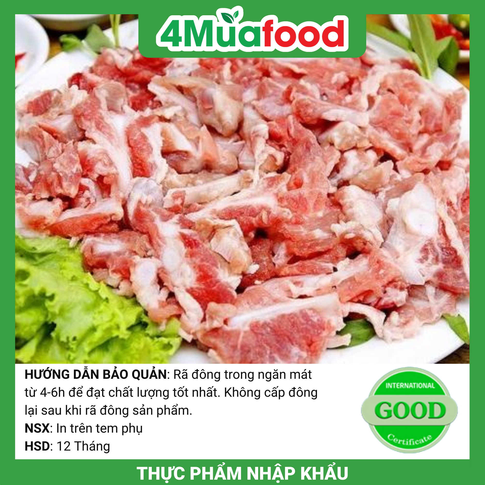 - Sườn sụn heo non -500g