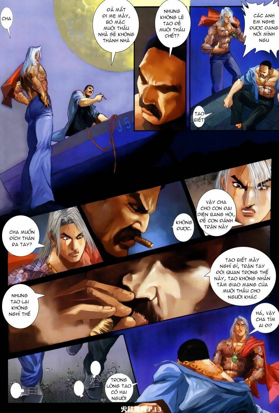 hỏa hồng niên đại hắc cốt đường chapter 47 11