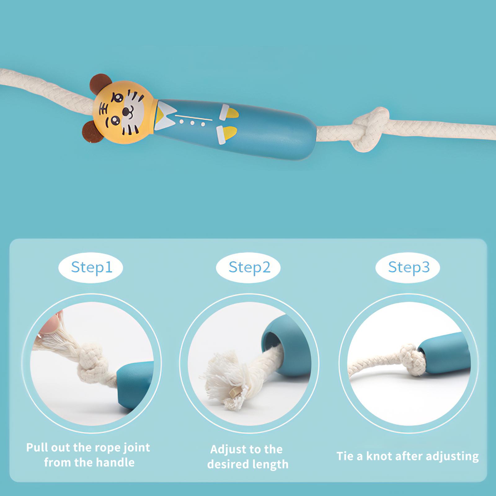 Mẫu Giáo Thể Thao Hàng Có Thể Điều Chỉnh Dây Nhảy Thể Dục Con Duy Nhất Thể Dục Tập Thể Dục Tại Nhà Thon Gọn Cơ Thể Di Động Hoạt Hình Dây Nhảy