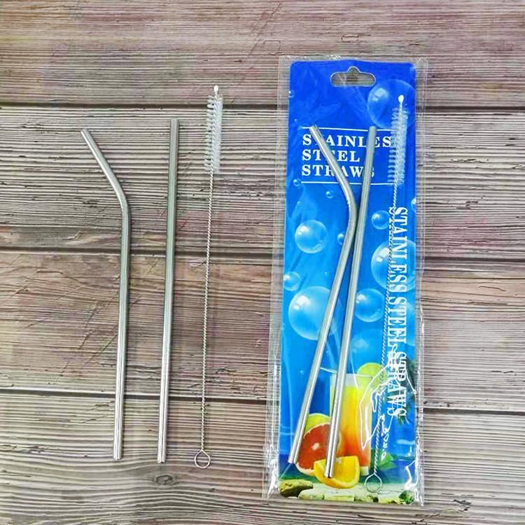 Ống hút inox 304 đủ loại có túi vải