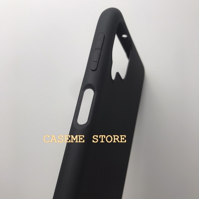 Ốp lưng dành cho Samsung A22 4G silicon dẻo màu đen chống sốc cao cấp