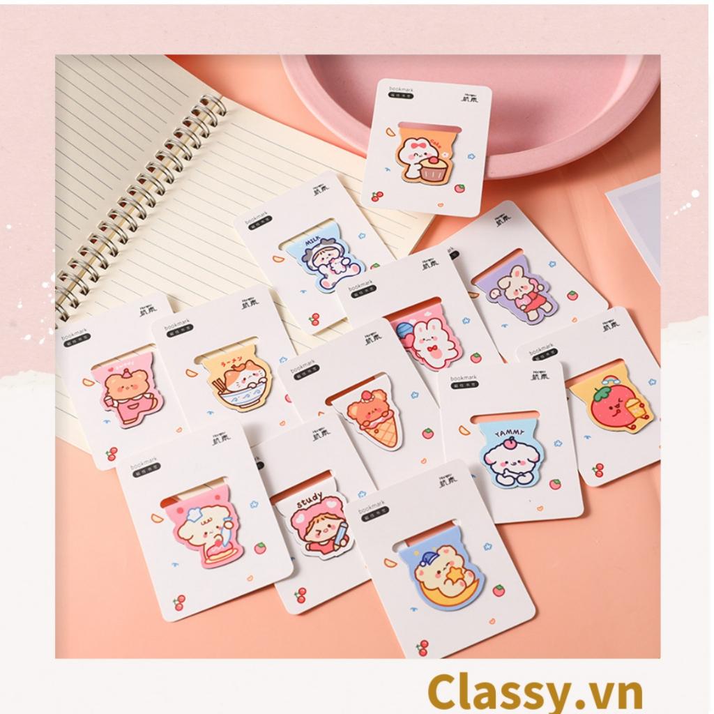 Gương trang điểm cầm tay mini 2 mặt bỏ túi kèm lược, Gương cầm tay mini Hàn Quốc siêu cute, Gương hoạt hình PK569