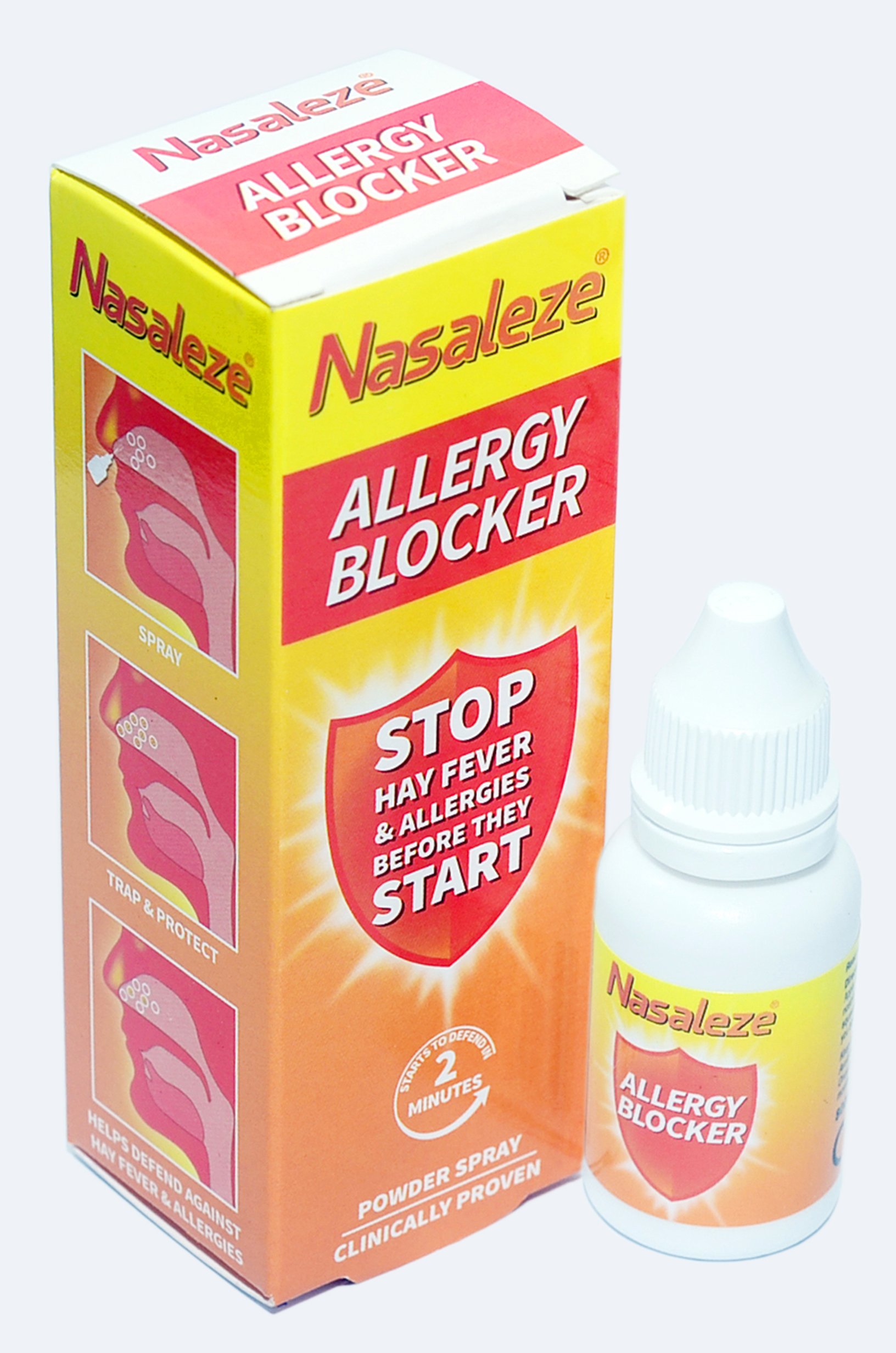 Bột xịt mũi Nasaleze Allergy Blocker