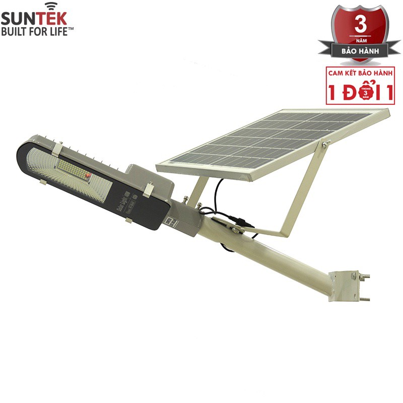 Đèn Đường Năng Lượng Mặt Trời SUNTEK LED Solar Street Light JD-6650 50W - Hàng Chính Hãng