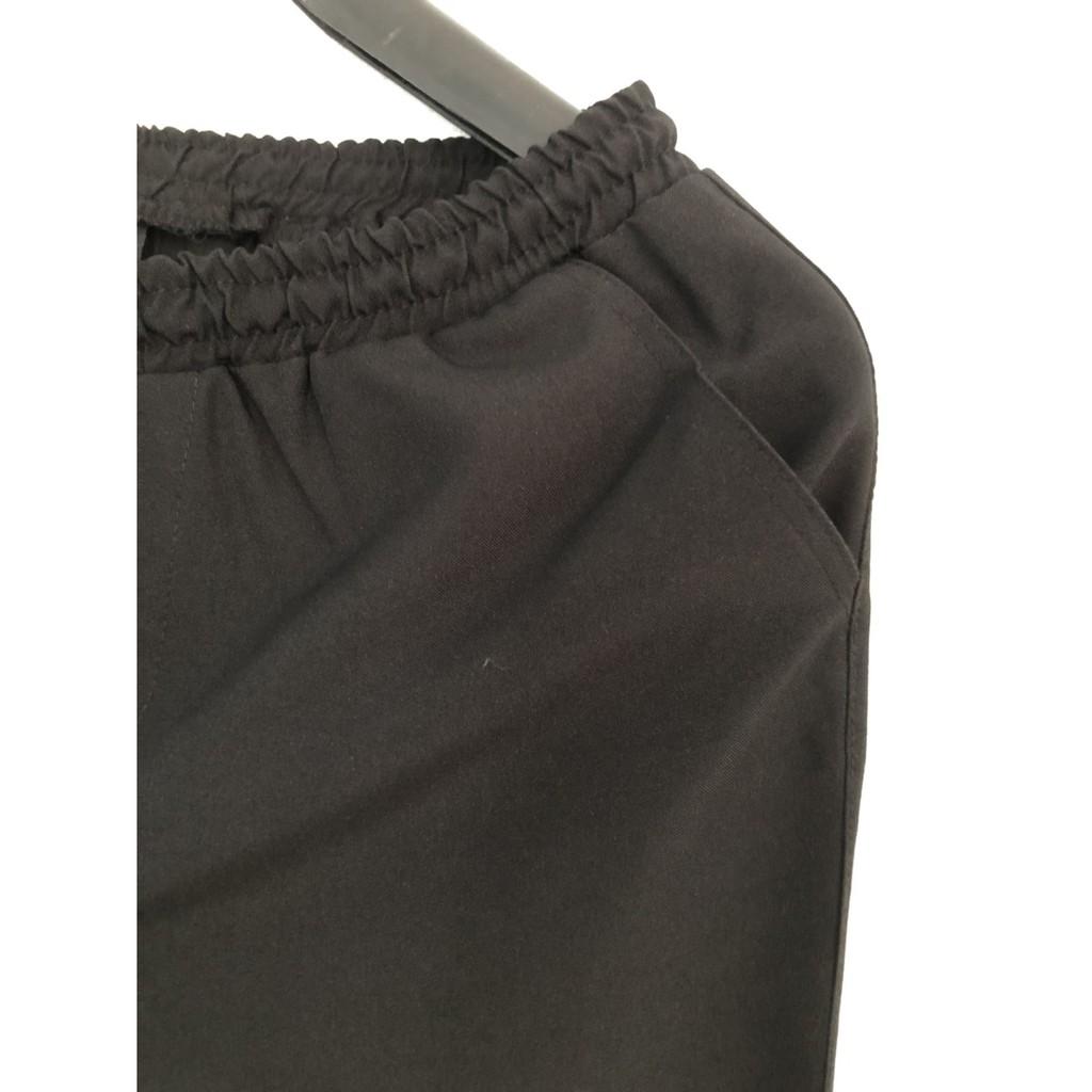 Quần baggy nam nữ lưng thun chất kate ford xịn (ảnh thật) unisex