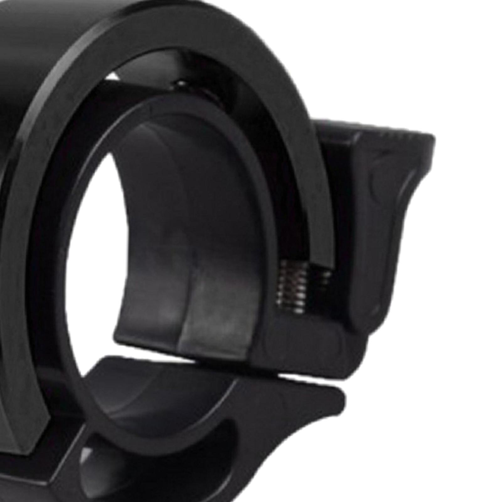 2x90db  Rings Bell  Bike Handlebar Invisible  Hooter Black