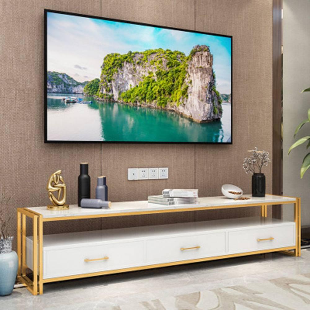 Kệ Tivi Taranto trắng IBIE nhiều tùy chọn