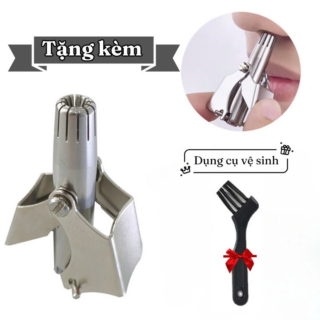 Máy tỉa lông mũi bỏ túi tiện lợi dễ dàng làm sạch nhanh - Hàng nhập khẩu