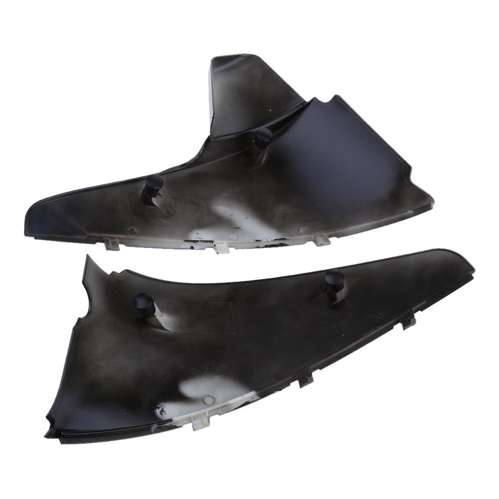 Batteries Side Fairing Cover for Honda Shadow VLX 600 VT600C STEED400 Models Black