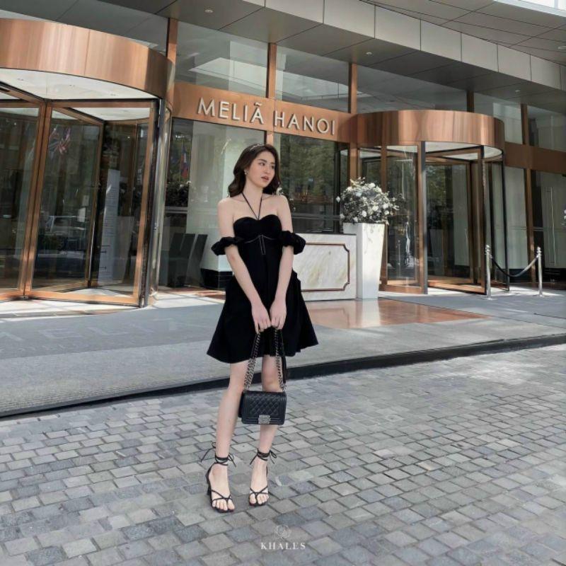 ĐẦM CỔ YẾM RỚT VAI 2 BÊN NHẸ NHÀNG