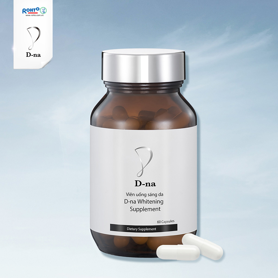 Viên uống sáng da glutathione D-na Whitening Supplement (60 Viên)