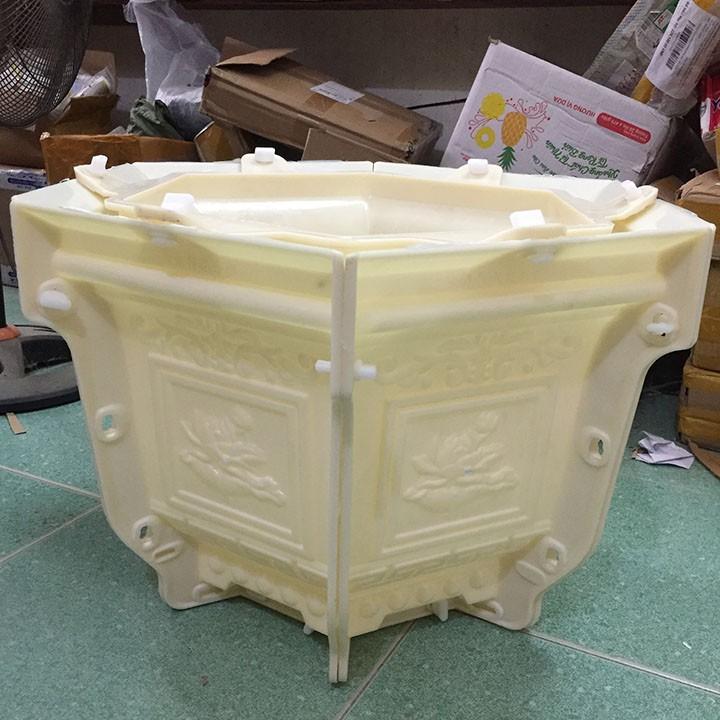 Khuôn Đúc Chậu Cảnh Bát Giác Nhựa ABS Cao Cấp 45CM - Giá đẹp