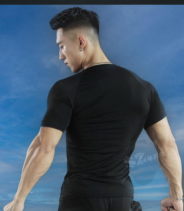 Áo bơi nam ngắn tay chống nắng, chống tia UV, ổn định thân nhiệt