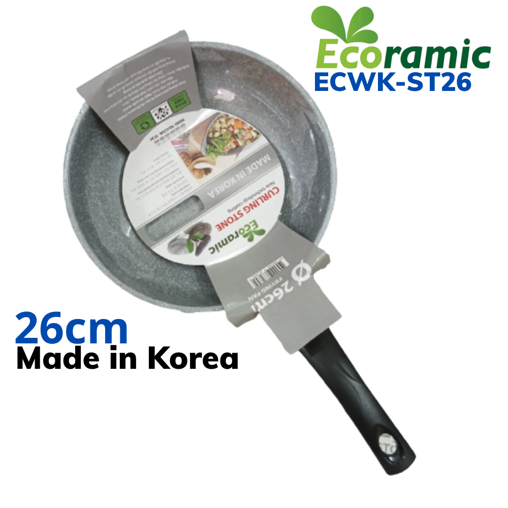 Chảo Đá Sâu Lòng Cao Cấp Ecoramic ECWK-ST26