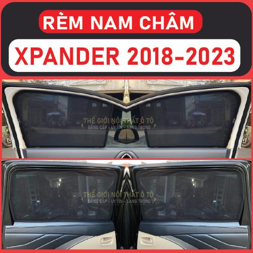 Rèm Che Nắng Nam Châm Xe Mitsubishi Xpander Bộ 4 tấm chắn nắng chuẩn form xe, nam châm hút mạnh