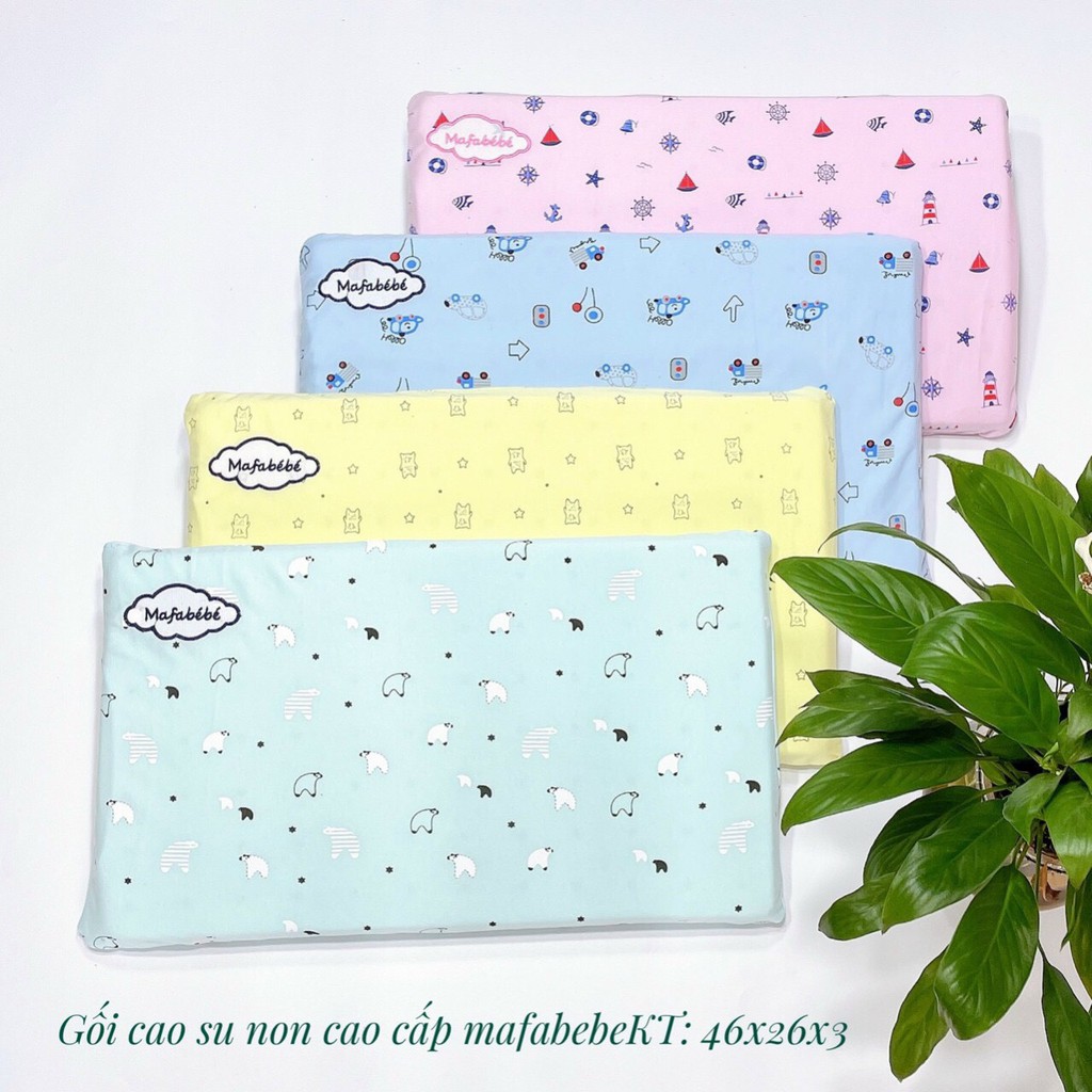 Gối cao su non Mafabebe cao cấp nằm cực thích