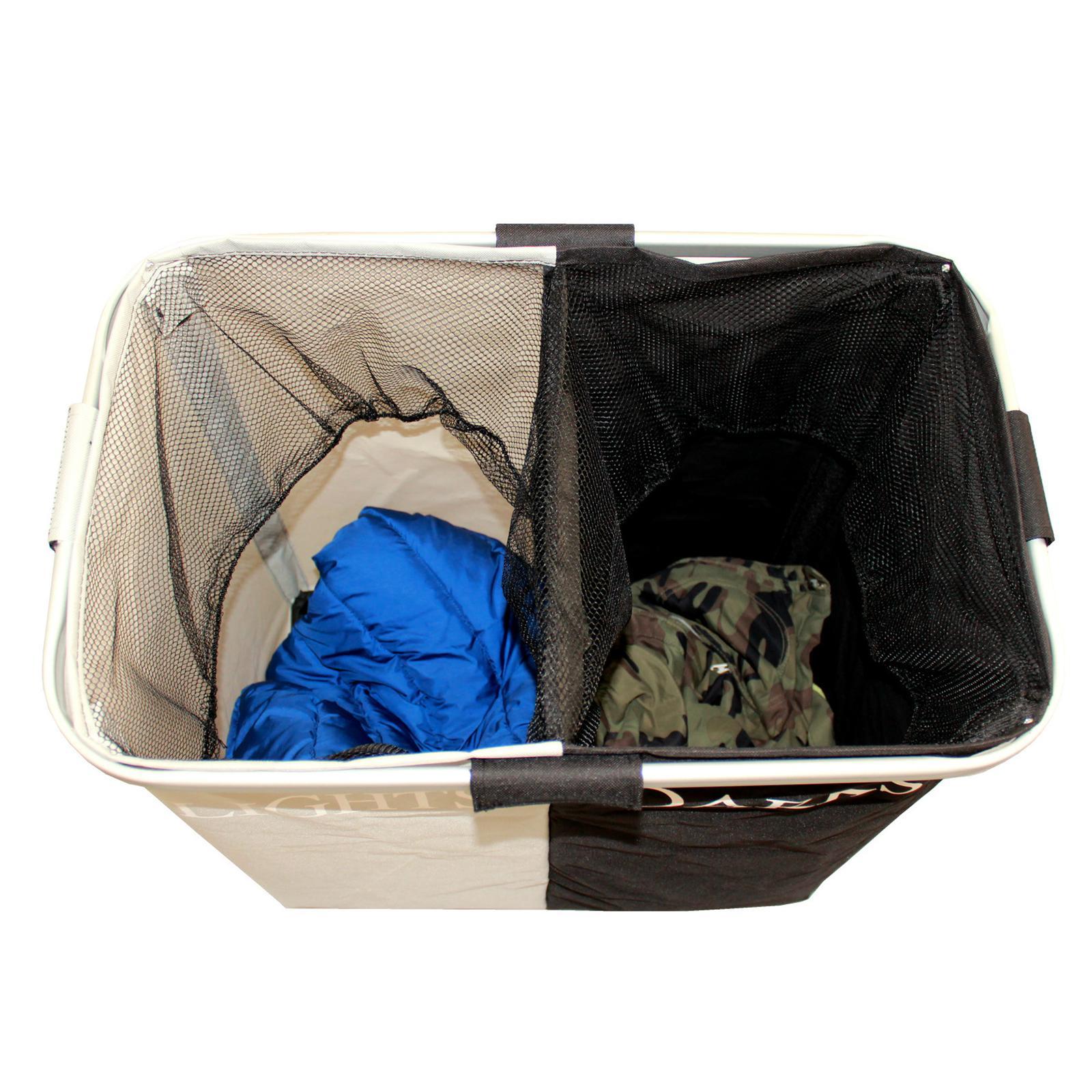 Foldable Laundry Basket Dirty Clothing Storage Bucket