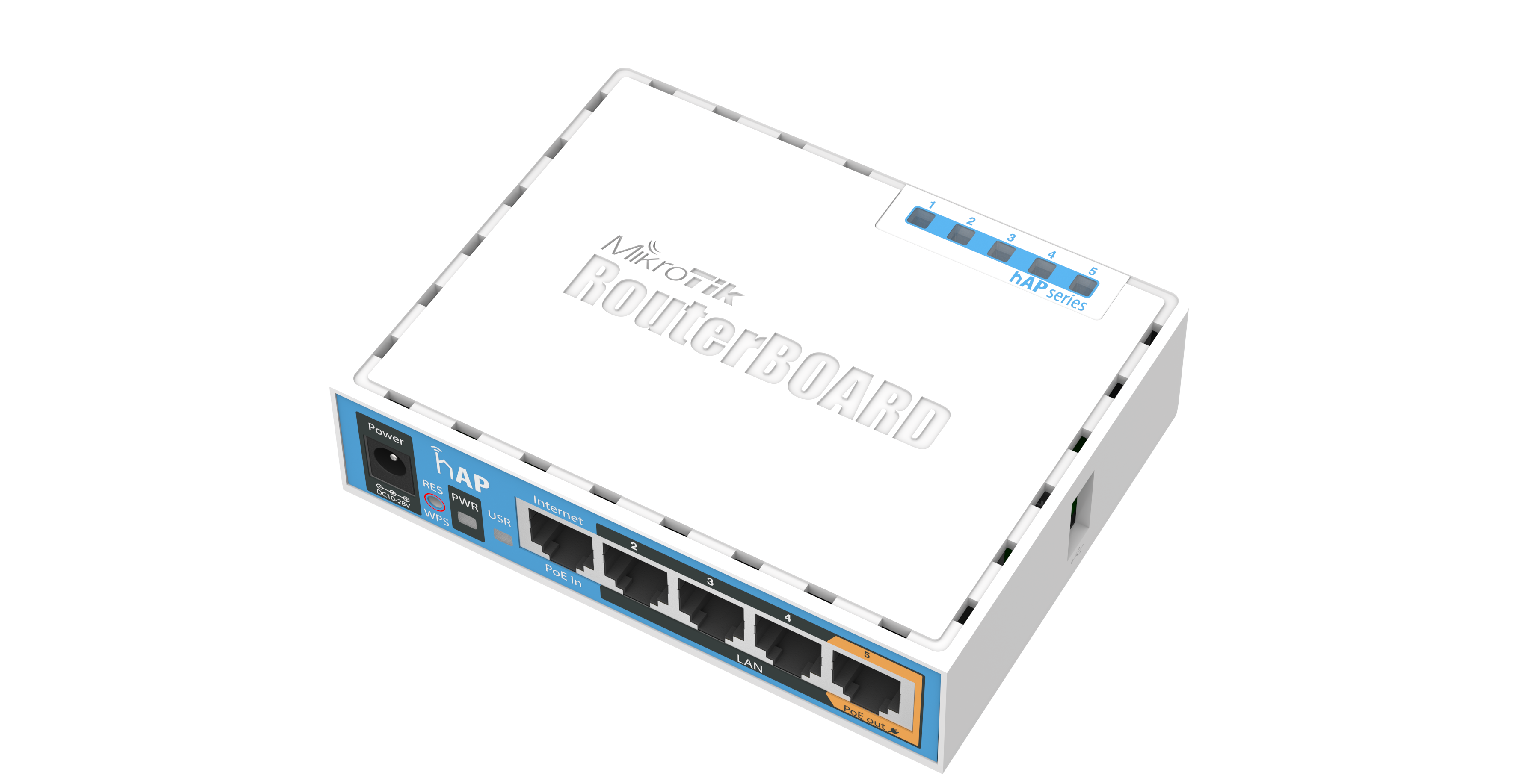 Thiết bị cân bằng tải Router wifi hAp Mikrotik RB951Ui2nD - Hàng chính hãng