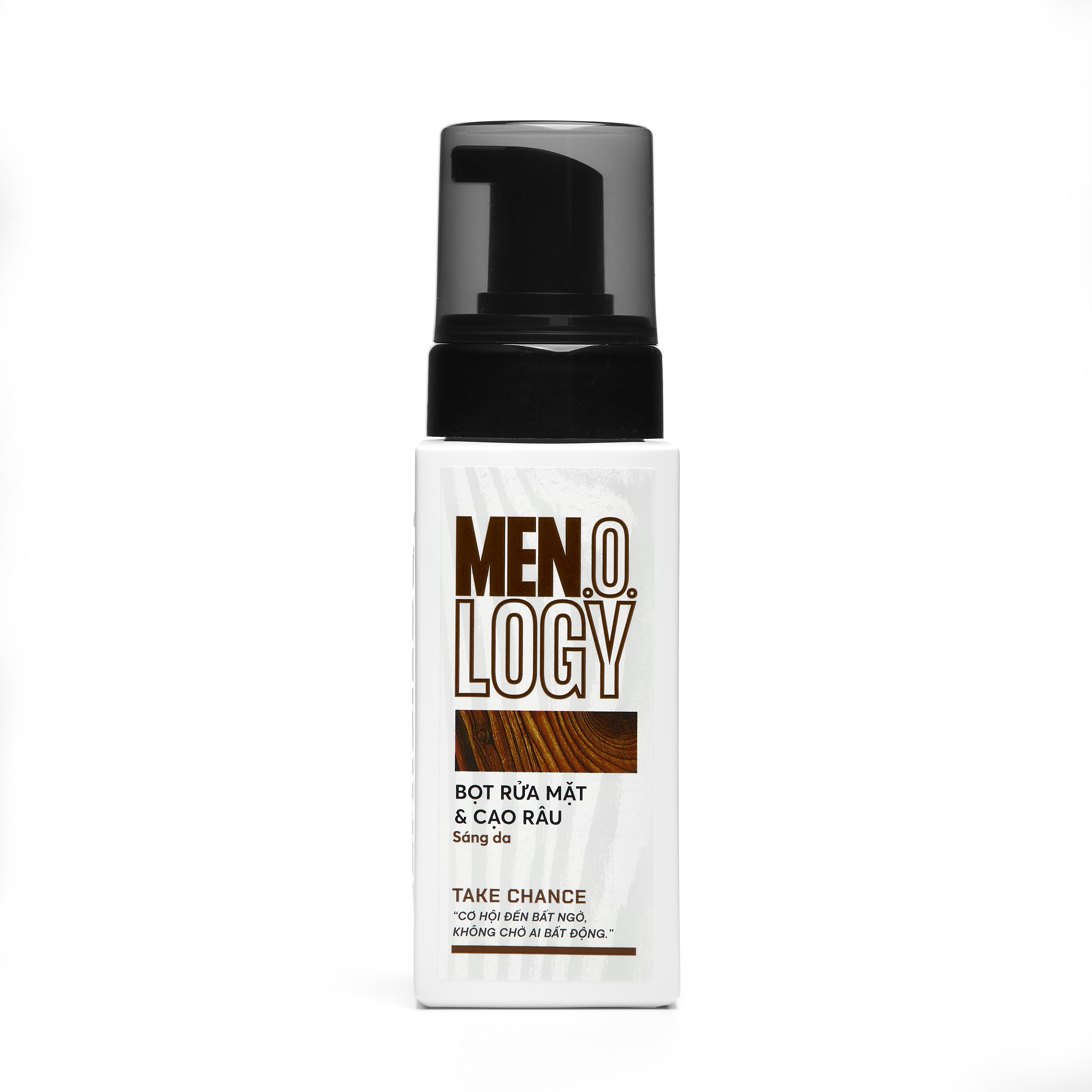 [Hàng Chính Hãng] Bọt Rửa Mặt &amp; Cạo Râu Men.o.logy Take chance Sáng Da 100ml