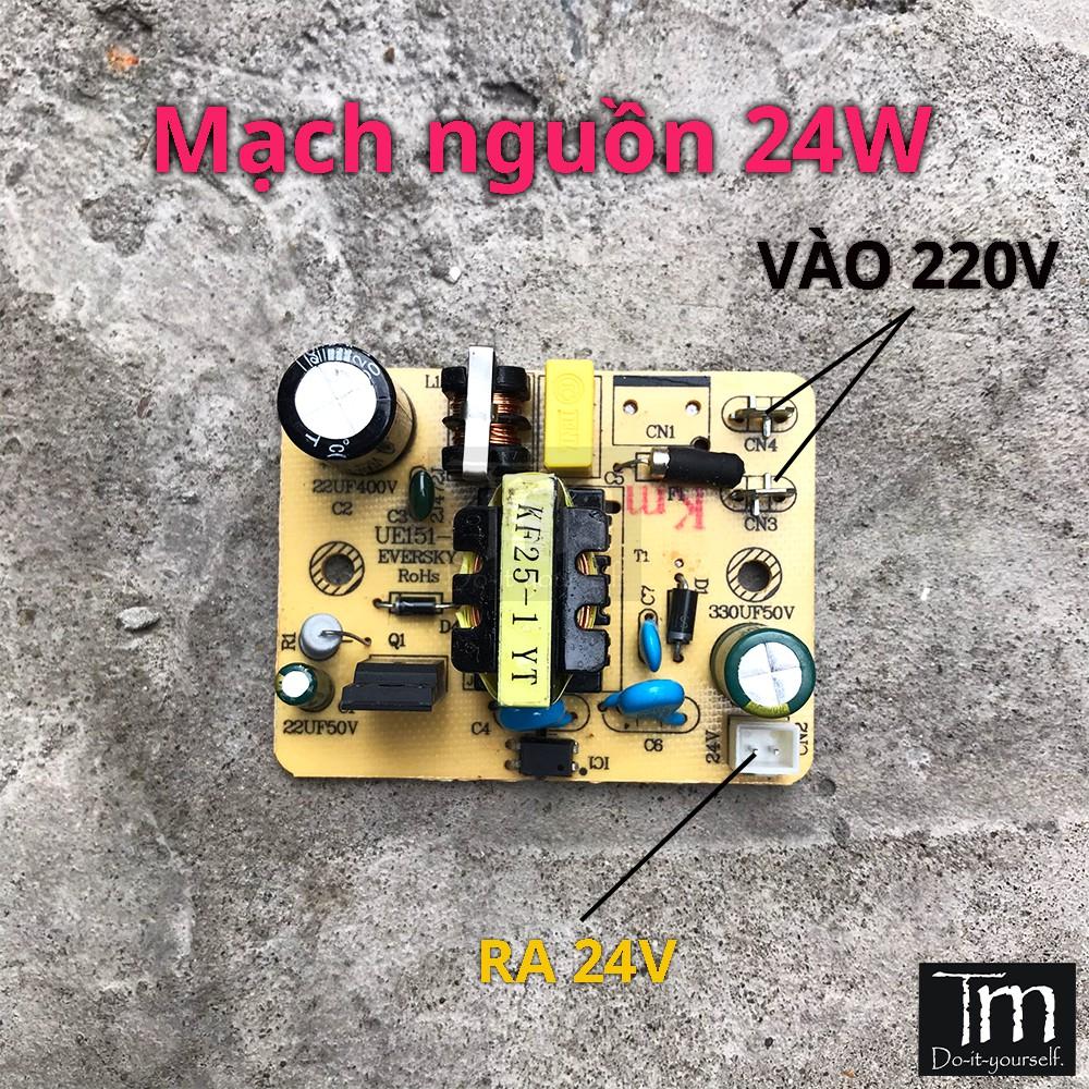 Combo Mạch Phun Sương Siêu Âm 24V 20W