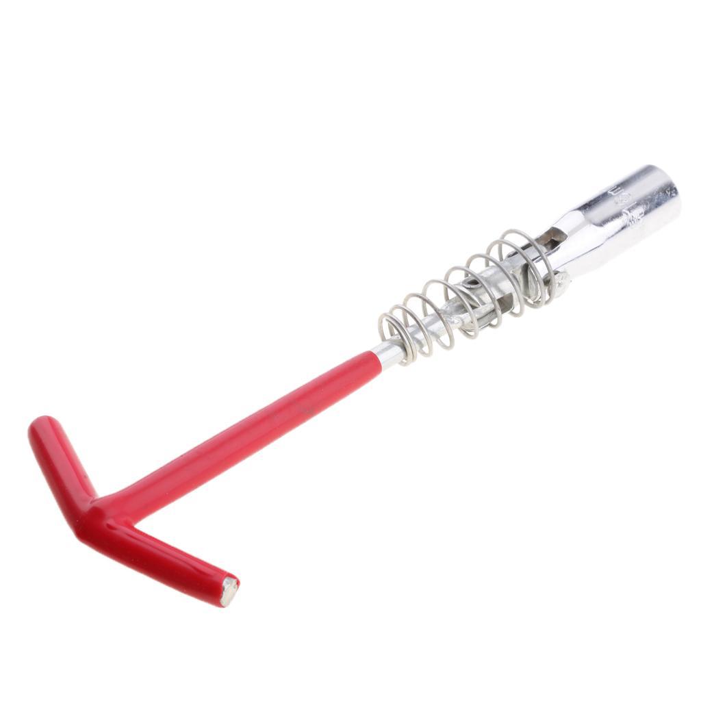 2X Spark Handle Removal Tool 16mm/21mm Flexible Spanner Socket Wrench