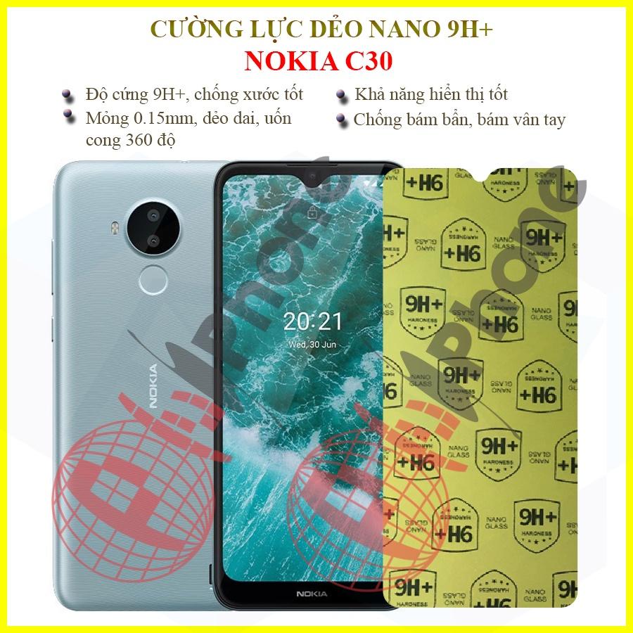 Dán cường lực dẻo nano dành cho Nokia C30