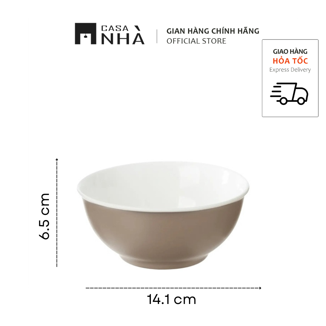 Tô gốm sứ LUND - Bát màu trơn hiện đại, sang trọng