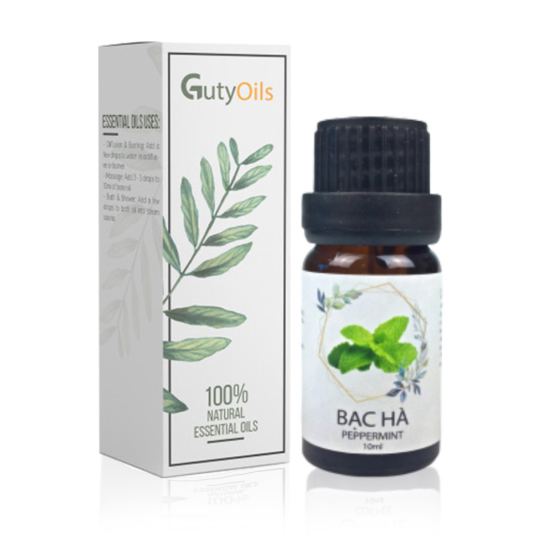 Tinh dầu bạc hà nguyên chất GUTY Lọ 10ml