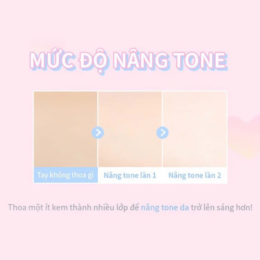Kem Dưỡng Trang Điểm Trắng Da Toàn Thân VACCI