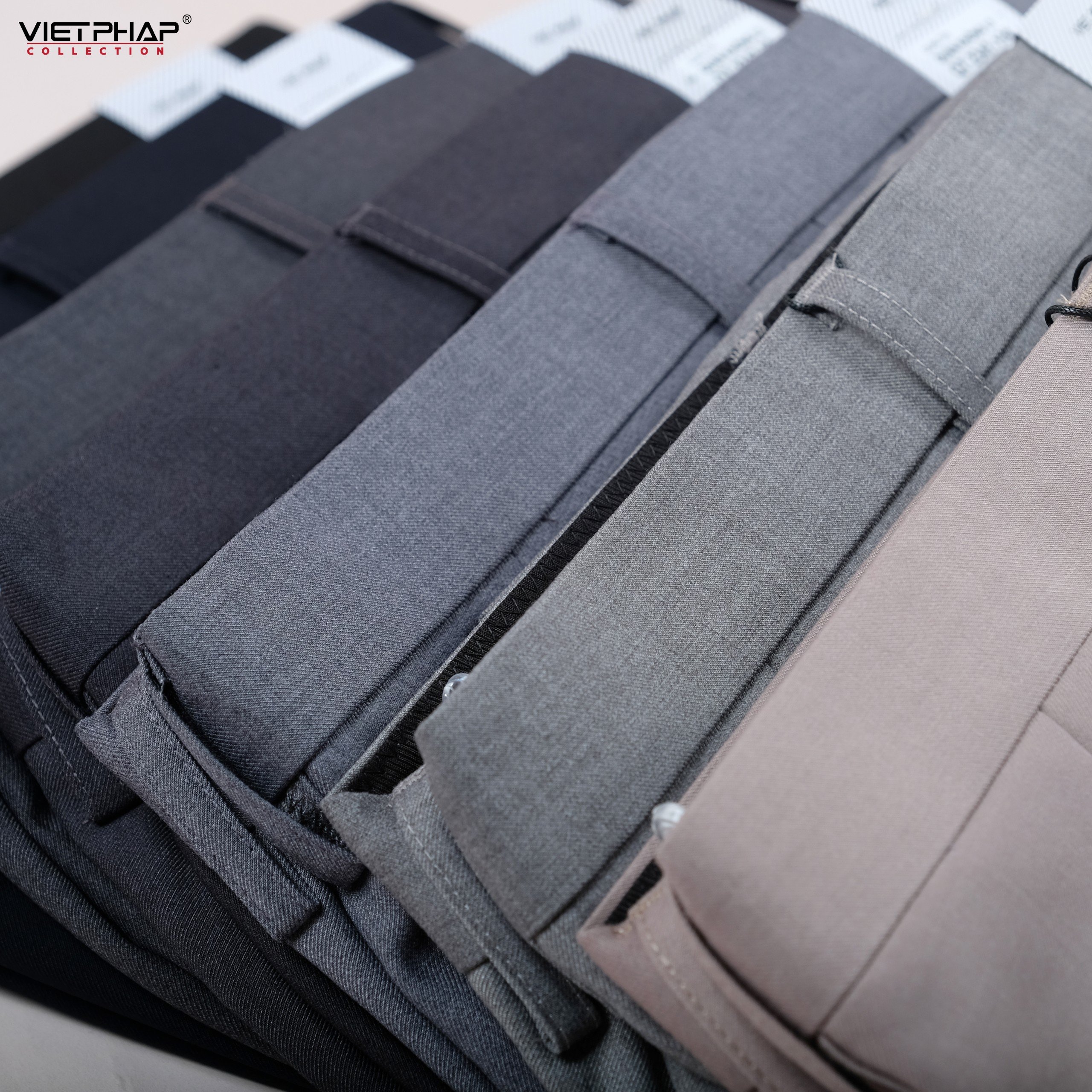 Quần Tây Nam VIỆT PHÁP Form Classic Không Ly Chất liệu Cao Cấp Chống Nhăn, Độ Bền Cao 20047